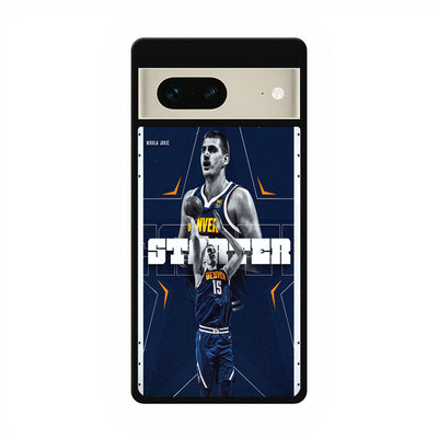 nikola jokic denver google pixel 7 case cover