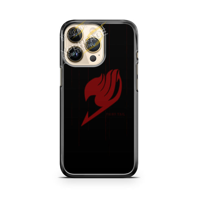 fairy tail logo red iPhone 14 Pro Case Cover