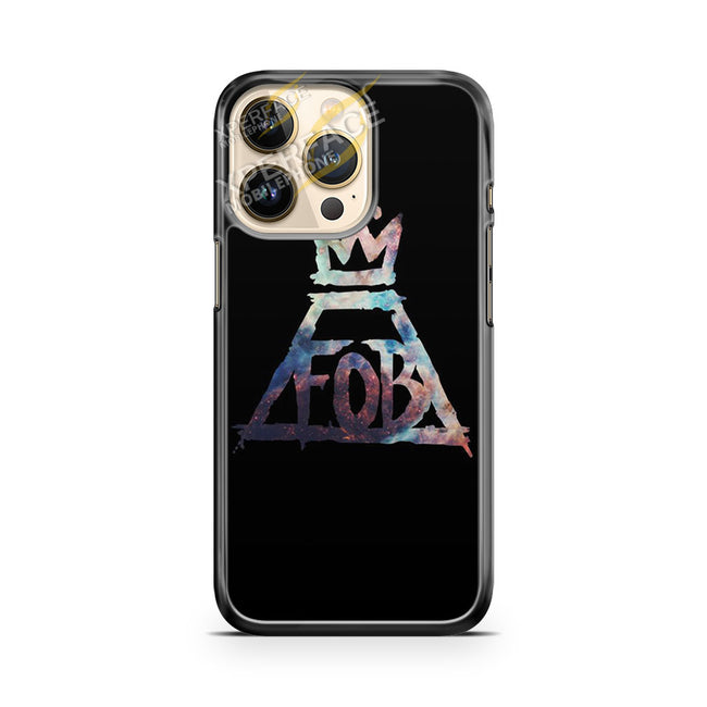 fall out boy logo blur iPhone 14 Pro Case Cover