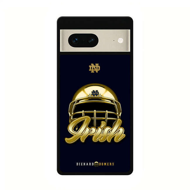 notre dame fighting irish helmet google pixel 7 case cover