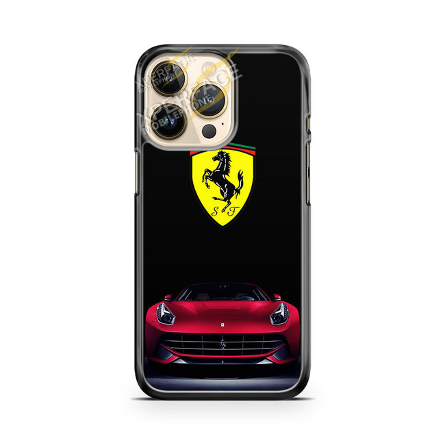 ferrari f12 berlinetta front iPhone 14 Pro Case Cover