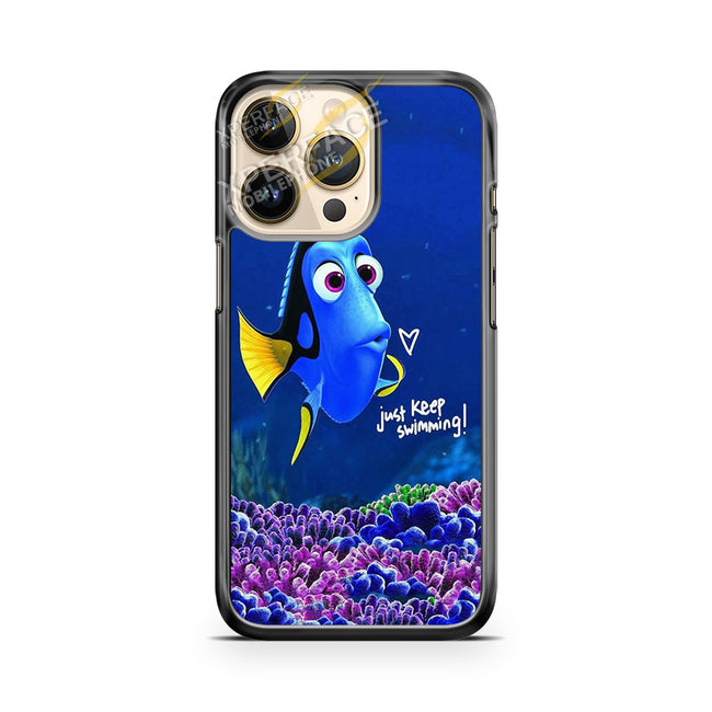 finding nemo dory swimming tall iPhone 14 Pro Case Cover