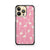 flamingo pattern iPhone 14 Pro Case Cover