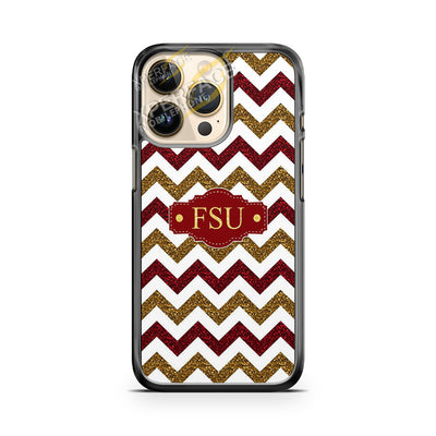 florida state chevron monogram iPhone 14 Pro Case Cover