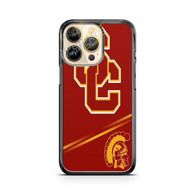 football usc banner iPhone 14 Pro Case Cover