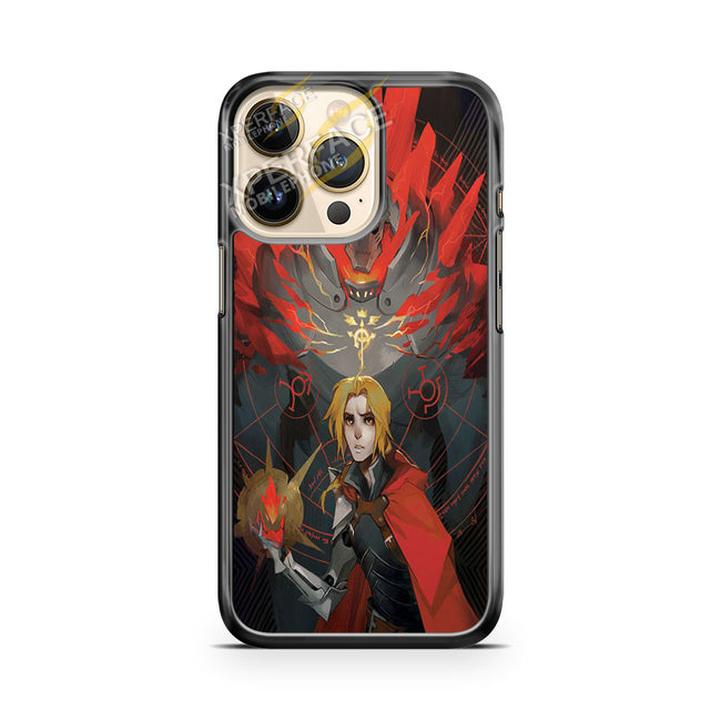 fullmetal alchemist red energy iPhone 14 Pro Case Cover