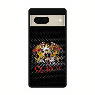 queen band metal logo google pixel 7 case cover