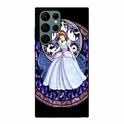 Cinderella Stained Glass 2 Samsung Galaxy S23 Ultra case cover