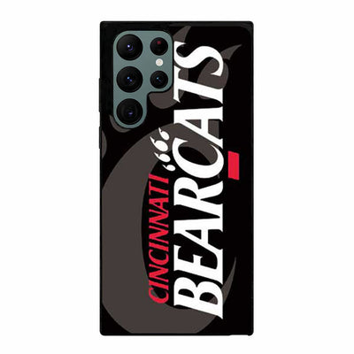 Cinncinnati Bearcats logo overlap Samsung Galaxy S23 Ultra case cover