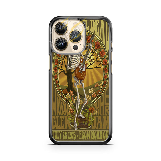 grateful dead elaborate frame skeleton iPhone 14 Pro Case Cover