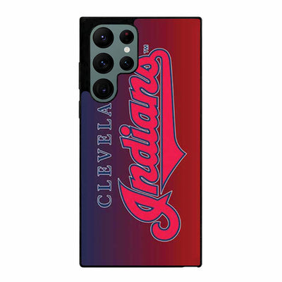 Cleveland Indians logo gradient 1 Samsung Galaxy S23 Ultra case cover