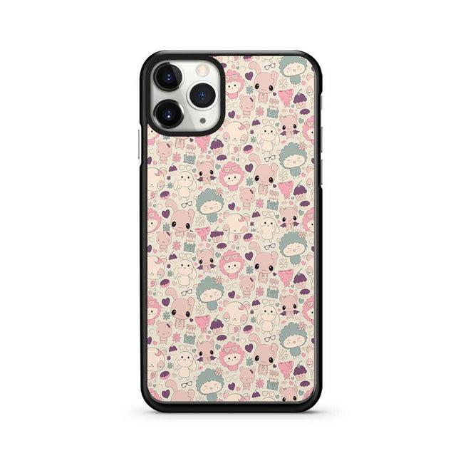 Kawaii Pattern iPhone 11 Pro Max 2D Case - XPERFACE