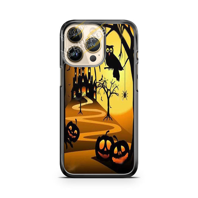 halloween owls 2 iPhone 14 Pro Case Cover