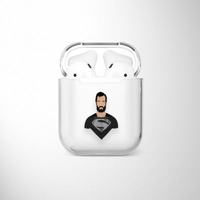 superman in the dark airpod case - XPERFACE