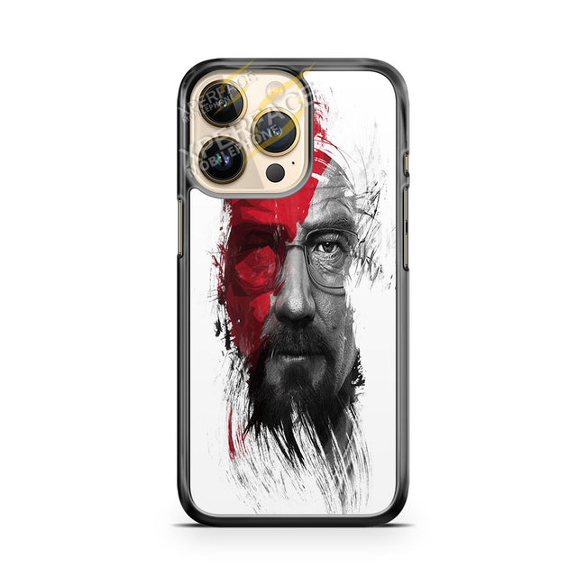 heisenberg breaking bad god of war iPhone 14 Pro Case Cover