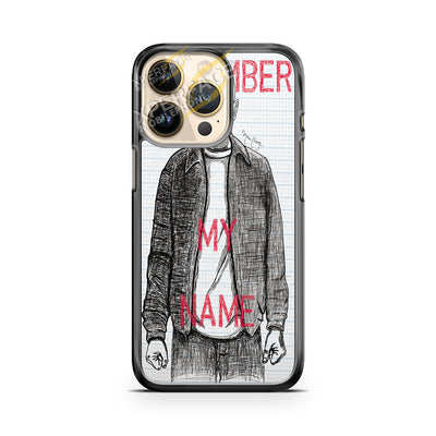 heisenberg breaking bad remember my name iPhone 14 Pro Case Cover