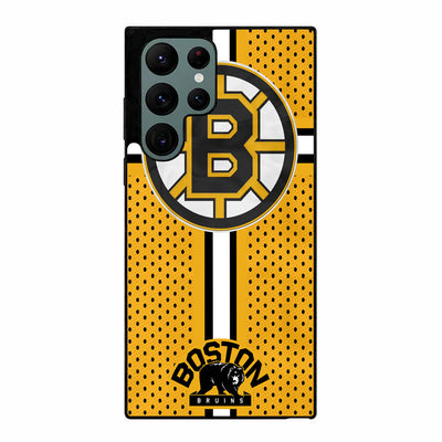 Custom Boston Bruins Hockey Samsung Galaxy S23 Ultra case cover