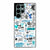 Cute blue and black.jpeg Samsung Galaxy S23 Ultra case cover