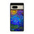 starry night stained glass google pixel 7 pro case cover