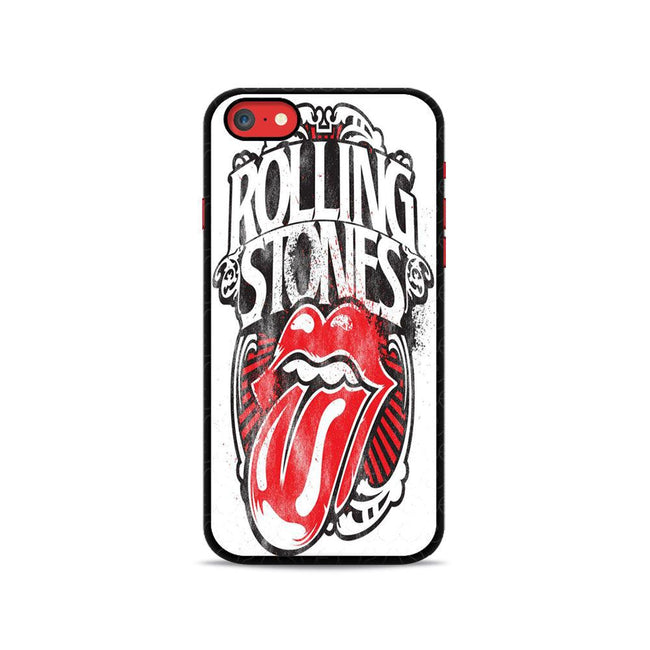 Logo Rolling Stones Vector iPhone SE 2020 2D Case - XPERFACE