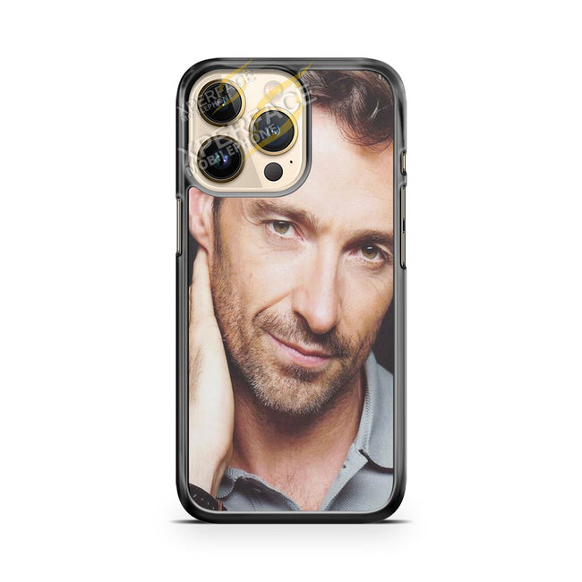 hugh jackman scruffy 2 iPhone 14 Pro Case Cover