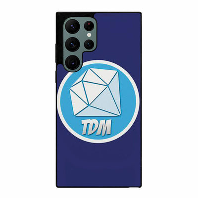 Dantdm purple Samsung Galaxy S23 Ultra case cover