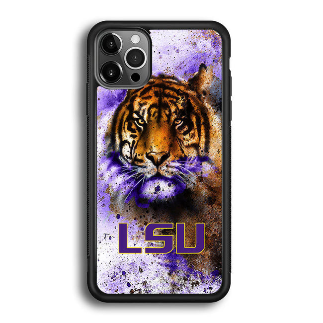 tigers lsu logo wallpaper iPhone 11 pro case cover