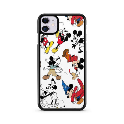 Mickey White iPhone 11 2D Case - XPERFACE