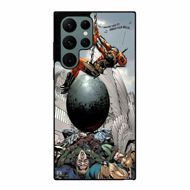 deadpool crazy time Samsung Galaxy S23 Ultra case cover