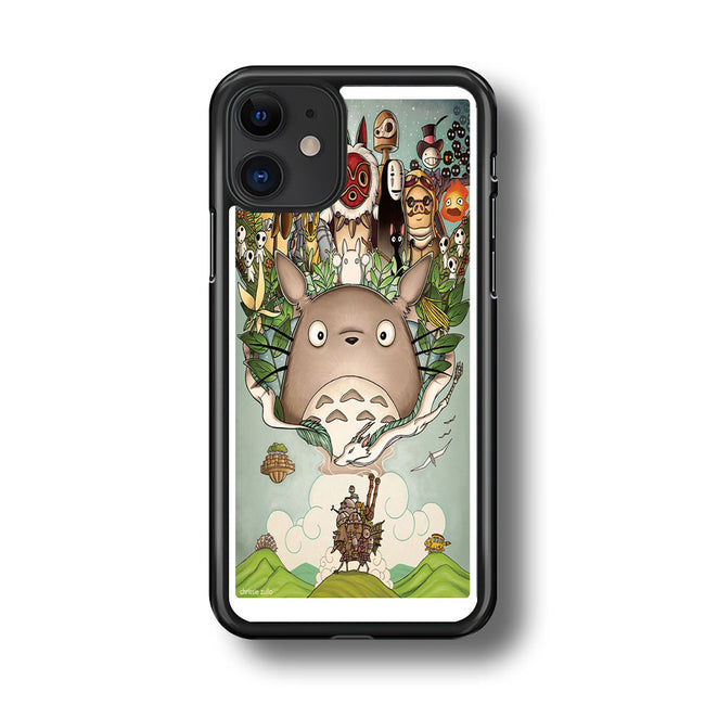 totoro mononoke iPhone 11 case cover