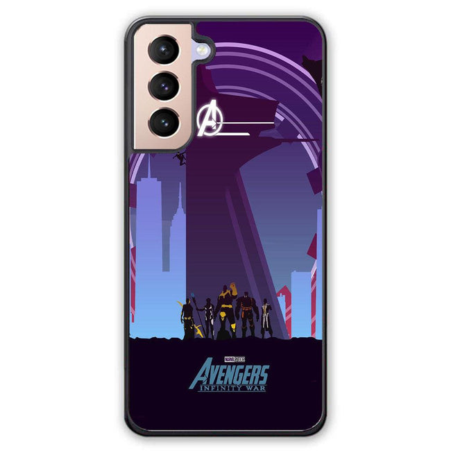 minimalist marvel Samsung galaxy S21 Plus case - XPERFACE