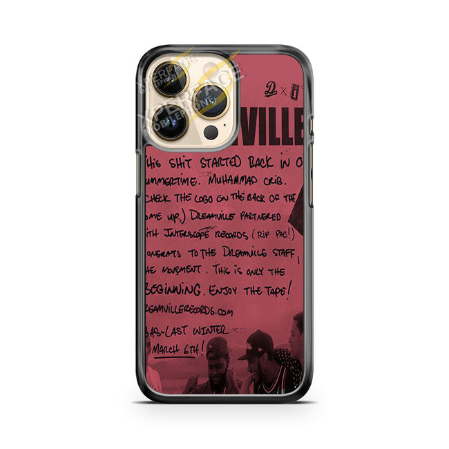 j cole revenge of the dreamers 2 lyrics iPhone 14 Pro Case Cover