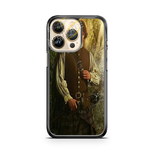 jamie fraser outlander starz series iPhone 14 Pro Case Cover