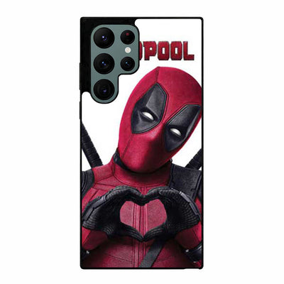 Deadpool Heart Hands Samsung Galaxy S23 Ultra case cover