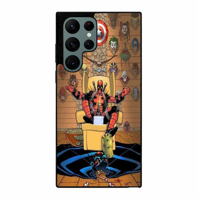 deadpool mask avengers Samsung Galaxy S23 Ultra case cover