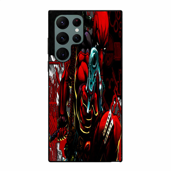 Deadpool Shoot'em Samsung Galaxy S23 Ultra case cover