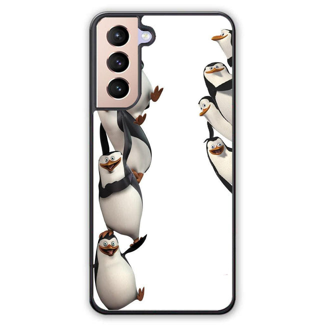 mobile penguin of madagascar Samsung galaxy S21 Plus case - XPERFACE