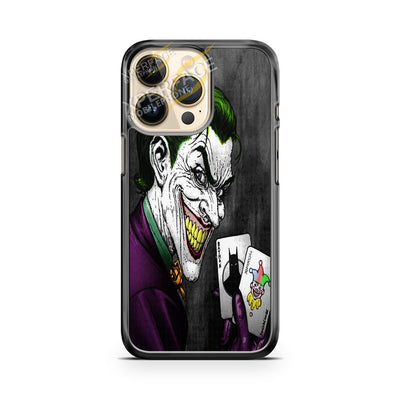 joker face grimy iPhone 14 Pro Case Cover