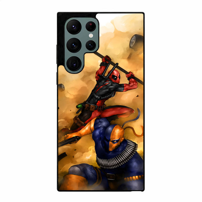 Deadpool vs Deathstroke Samsung Galaxy S23 Ultra case cover