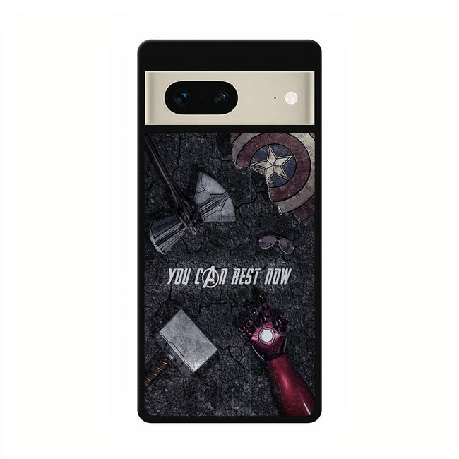 you can rest now iron man google pixel 7 pro case cover