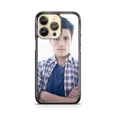 josh hutcherson plaid shirt iPhone 14 Pro Case Cover