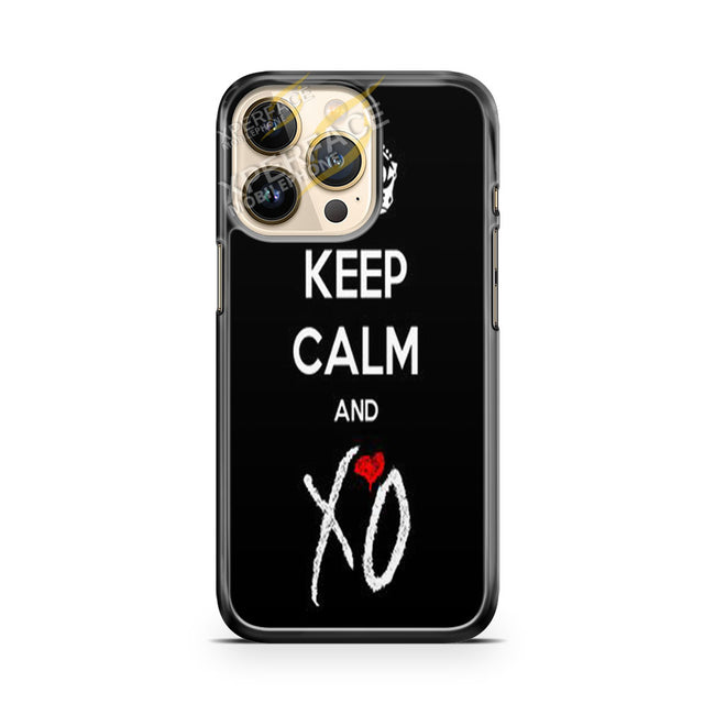 keep calm and love xo iPhone 14 Pro Case Cover