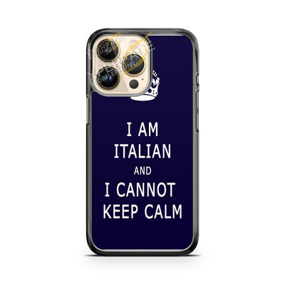 keep calm italian cannot iPhone 14 Pro Case Cover