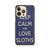 keep calm love sloths iPhone 14 Pro Case Cover