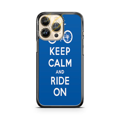 keep calm ride on iPhone 14 Pro Case Cover