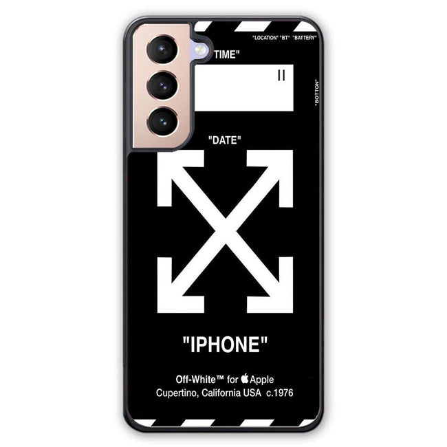 offwhite iphone Samsung galaxy S21 Plus case - XPERFACE