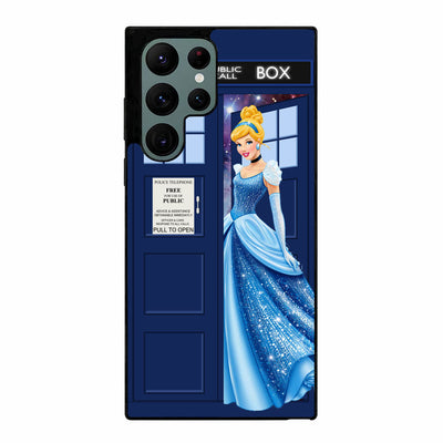 Disney Princess Cinderella Tardis Police Box Samsung Galaxy S23 Ultra case cover