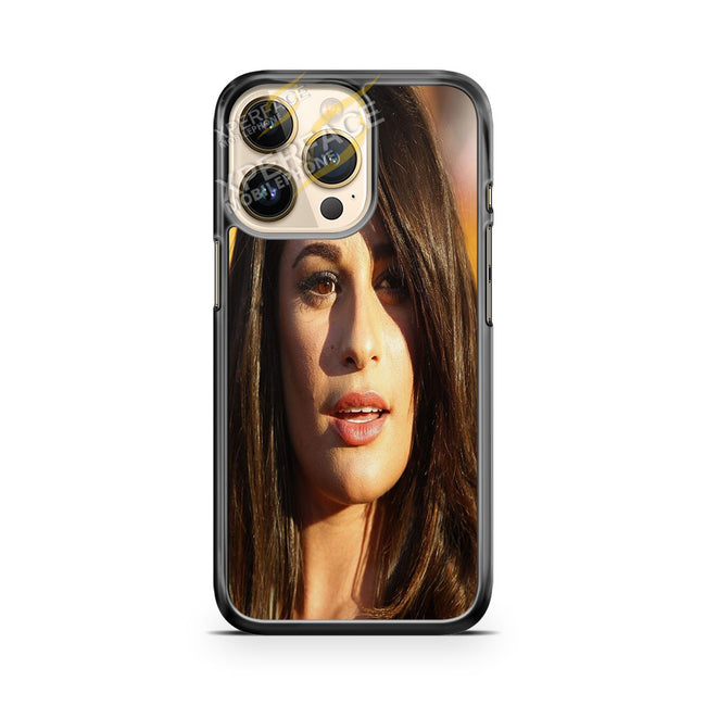 lea michele face iPhone 14 Pro Case Cover