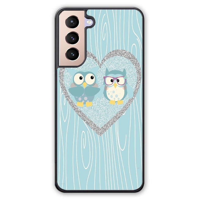 owl winter cute Samsung galaxy S21 Plus case - XPERFACE