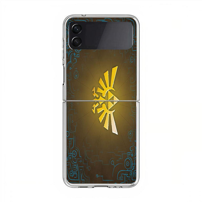 legend of zelda hieroglyphics no tag Samsung Galaxy Z Flip 4 5G Case - XPERFACE